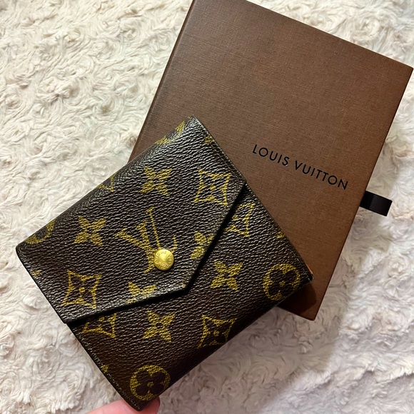 Louis Vuitton Handbags - Louis Vuitton Monogram Double Flap Snap Wallet and Box